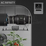 AC Infinity Cloudline pro T6 Inline ventillátor 150mm 683m3/h 6
