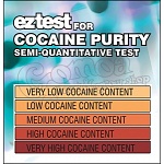 EZ test kokain tisztaság drogteszt 2