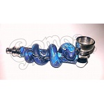 Fimo metal pipe (snake design) 3