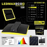 Garden Highpro Grow Box szett 150W / 80x80x180 cm 7