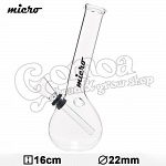 Micro glass bong (16 cm) 3
