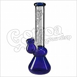 Bong with ice holder and percolator (30 cm) 2