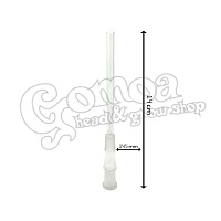 Chillum Adapter Glass 14 cm