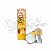 Rejtek papír henger chips sárga