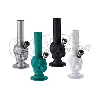 Champ High rubberized mini skull acrylic bong