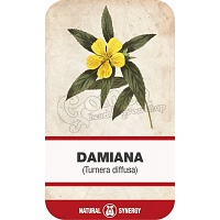 Damiana (Turnera diffusa) crushed leaves