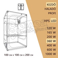 Kezdő LED Grow Box szett 360W / 100x100x200