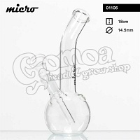 Micro glass bong (18cm)