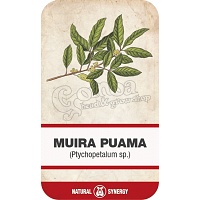 Muira puama (Ptychopetalum olacoides) fakéreg aprított