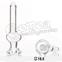 Glass needle adapter for oil head (18.8 mm)