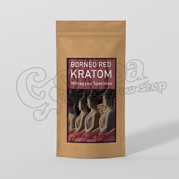Borneo Red Kratom (Mitragyna Speciosa) powder