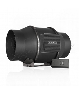 AC Infinity Cloudline pro S6 ventillátor sebességszabályzóval