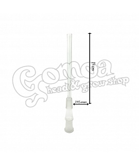 Chillum Adapter Glass 14 cm