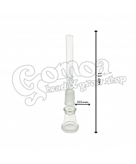 Chillum üveg adapter (11/18,8)