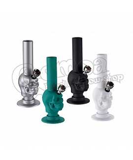 Champ High rubberized mini skull acrylic bong