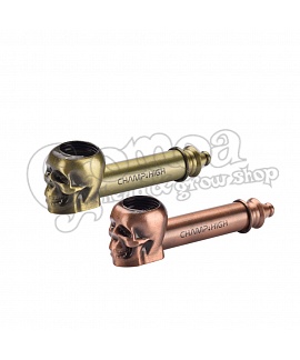 Champ High skull metal pipe