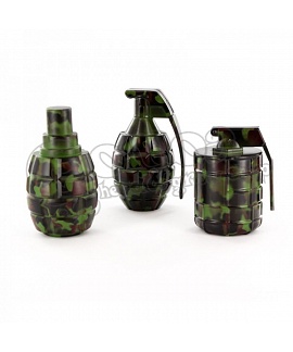 Grenade metal grinder (3 parts)
