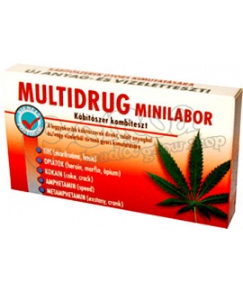 Multidrog Minilabor Kábítószer Kombiteszt