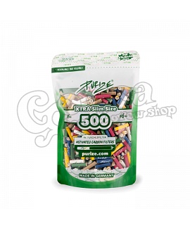 PURIZE Xtra slim carbon filter (500 pcs)