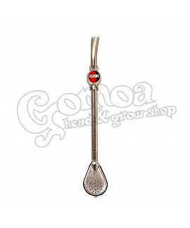 Rosamonte stainless steel straw (bombilla)