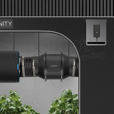 AC Infinity Cloudline Lite A4 ventillátor sebességszabályzóval 7