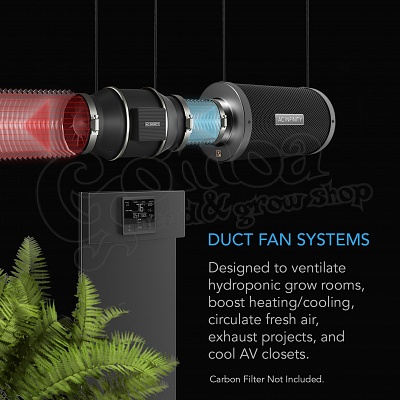 AC Infinity Cloudline pro T6 Inline ventillátor 150mm 683m3/h 2