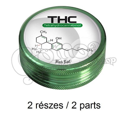 THC fém grinder (2 / 4 részes)