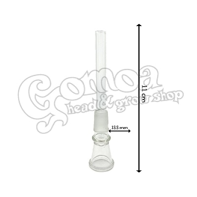 Chillum üveg adapter (11/18,8)