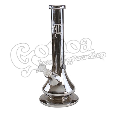 Black Leaf holographic glass bong 4