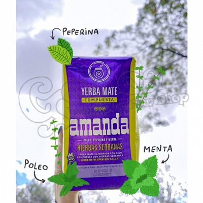 Amanda Hierbas Yerba Mate tea 2