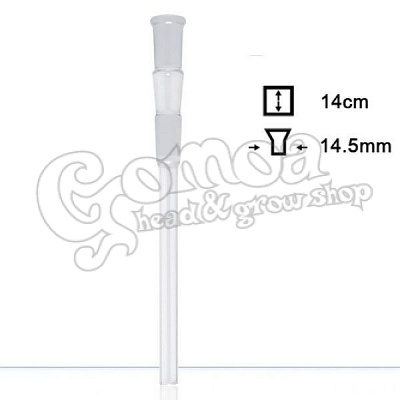 Chillum Adapter Glass 14 cm