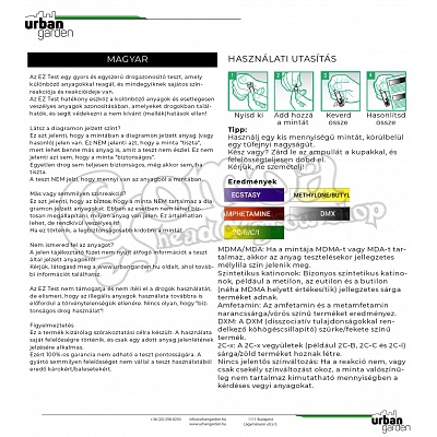 EZ test ecstasy drogteszt 4