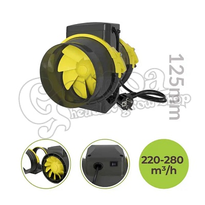 GHP 2 sebességes ventilátor (125 mm) 2