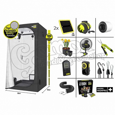 Garden Highpro Grow Box set 300W / 120x60x180 cm