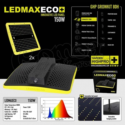 Garden Highpro Grow Box set 300W / 120x60x180 cm 7