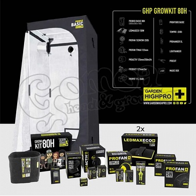 Garden Highpro Grow Box set 300W / 120x60x180 cm 13