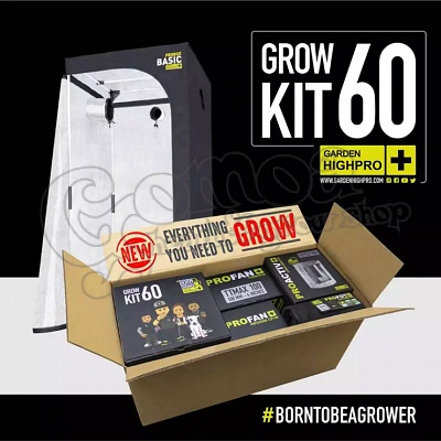 Garden Highpro Grow Box set 60W / 60x60x160 cm 9