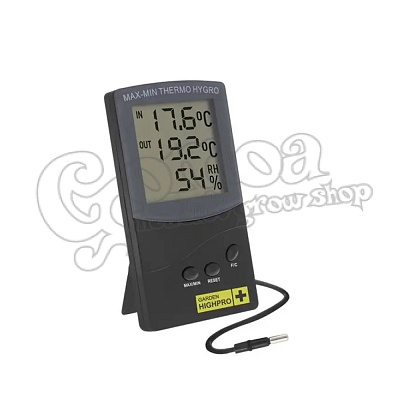 Garden Highpro thermo-higrometer digital medium páratartalommérő