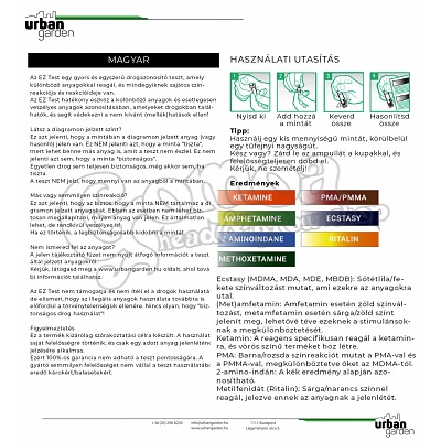EZ test ketamin drogteszt 3