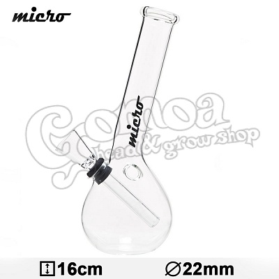Micro glass bong (16 cm) 3