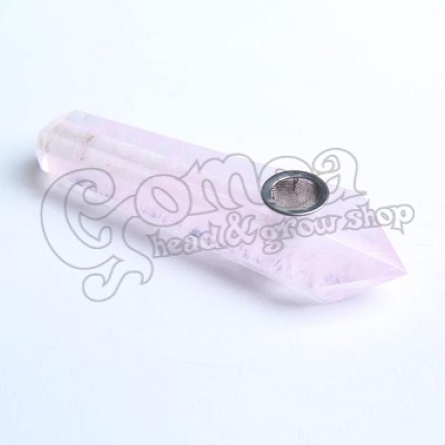 Rose quartz pipe 3