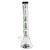 Black Leaf üveg bong (2 ufo percolatorral) Zöld
