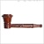Rosewood pipe with carved pattern 9 cm